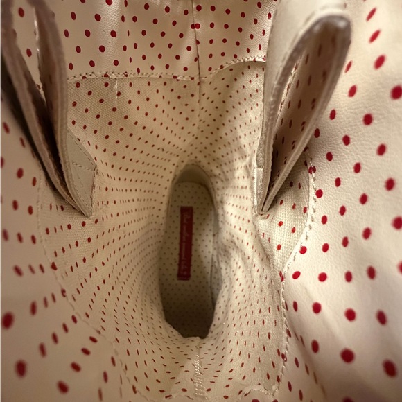 Vintage inspired Vegan Western Cowgirl Boots Brown & Cream - Retro Rodeo Style - Picture 7 of 13